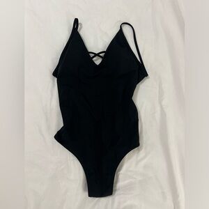 Lululemon one piece bathing suit black size 2